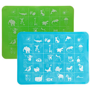 Adorable kids placemats that put the newt in nutrition