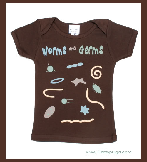 Germs! All Over His Shirt!