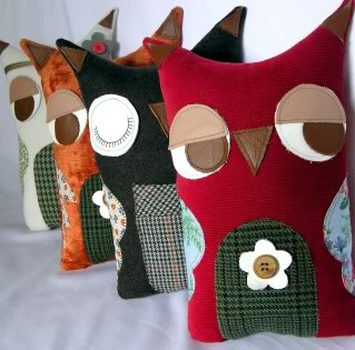 Whoo makes the cutest owl softies? (Heh, sorry)