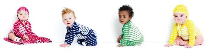 The new Hanna Andersson baby collection is here, renewing our crush on stripes. And Swedes.