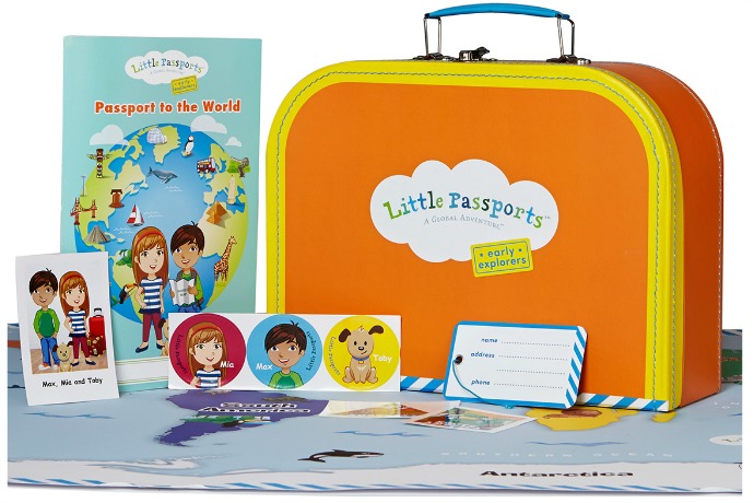 Little Passports has a new gift subscription that lets younger kids get in on the world travel adventures too.