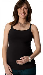 A comfy maternity top that holds it all in