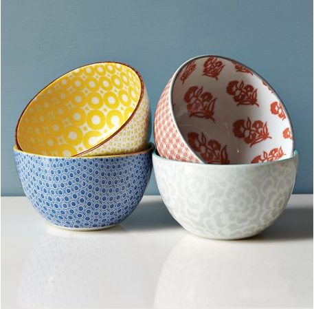 Pretty bowls make great hostess gifts. Especially when they’re on sale.