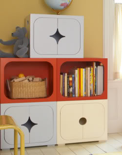 The stackable storage shelves of your super-organized dreams