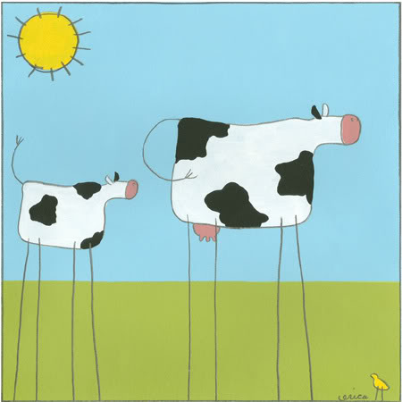 The Cow Says Moooo. Also: Carry Me, Mama!