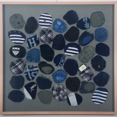Turn kiddo castoffs into gorgeous keepsake art