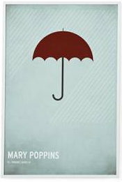 Minimalist posters from our favorite children’s stories