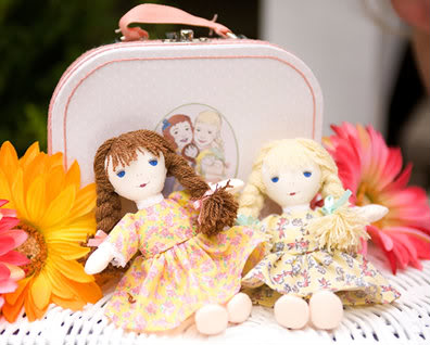 Mini vintage rag dolls that inspire huge love