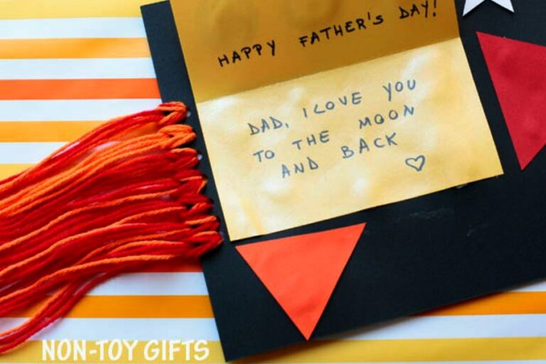 11 creative DIY Father’s Day cards kids can make! Awwww…. | Father’s Day Gift Guide 2017