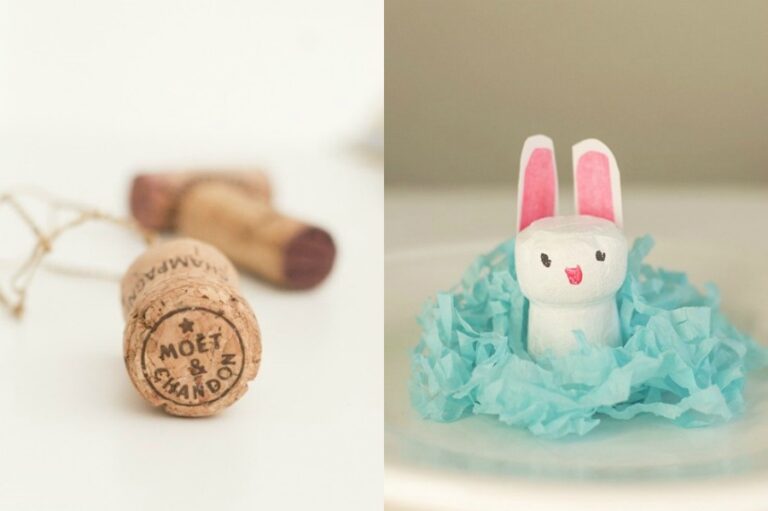 10 fun and easy Easter crafts using everyday, regular old household objects. Yay!