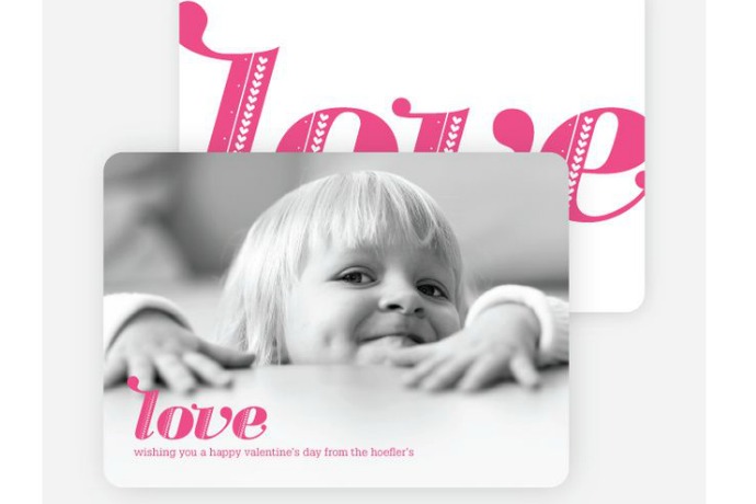 Photo Valentine’s Cards: The brilliant solution to not having sent holiday cards