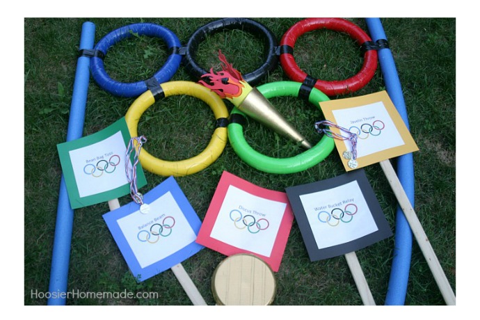 Fun backyard Olympic games that give your own gold medal athletes a chance to shine