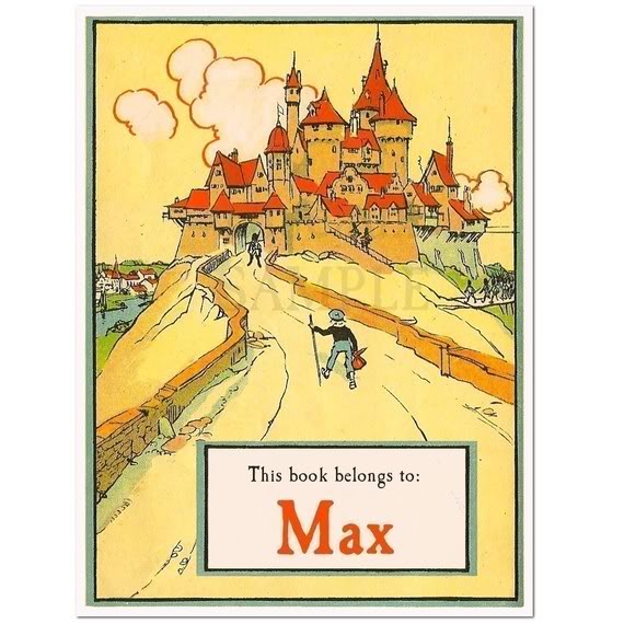 Bookplates that make me fall in love with books again