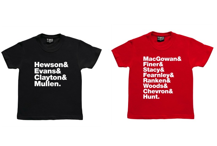 Irish rock band t-shirts: Cool on kids every day of the year