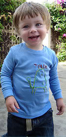 Designer Shirts…by My Two-Year Old