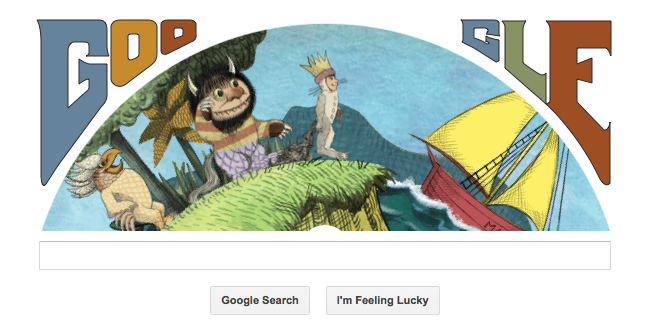 Happy birthday Maurice Sendak! From Google and from us.