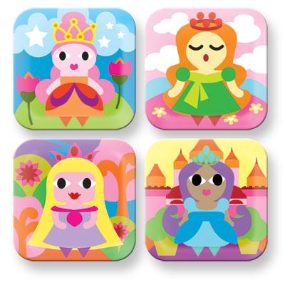 The princess and the peas. And carrots. Probably ice cream too.