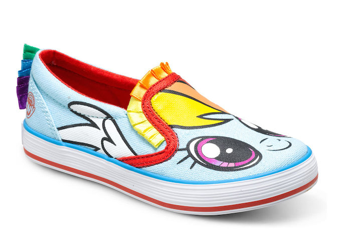 My Little Pony shoes for kids are here. And like friendship, they are magic