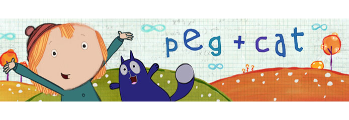 PEG + CAT adds up to a fun, smart math-based series for preschoolers