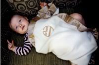 A naturally gorgeous blanket for your naturally gorgeous baby