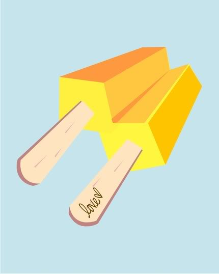 Popsicles for the wall