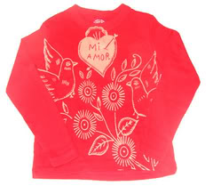 Restocking the kids’ t-shirt drawer at Red Poppy