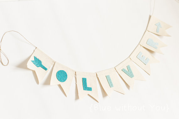 Reusable personalized birthday banners that you’ll want to look at more than once a year.
