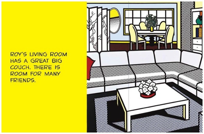 Roy Lichtenstein meets Dick and Jane