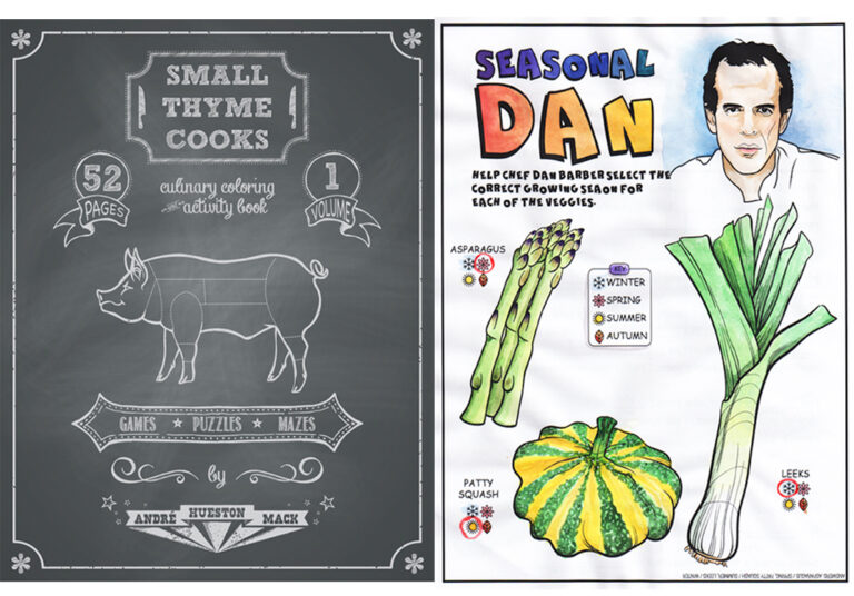Small Thyme Cooks: The coloring and activity book for kids who don’t have to ask, who’s Eric Ripert?