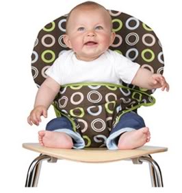 Totseat – the washable, squashable high chair